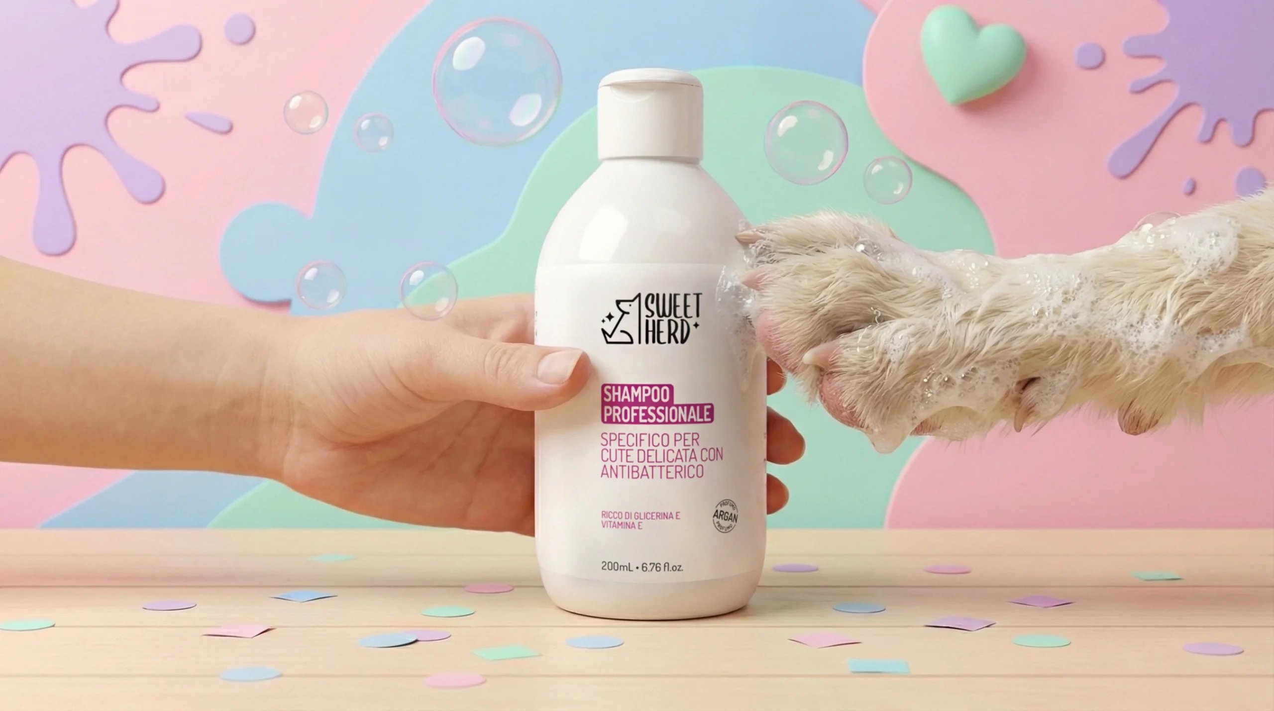 KIT Pulito & Profumato per Cuccioli e adulti – Shampoo, Salviette e Profumo Delicato - immagine 2